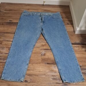 Men's Relaxed Fit Blue Jeans